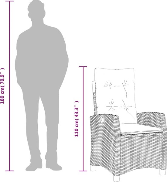 vidaXL-7-delige-Tuinset-met-kussens-poly-rattan-zwart