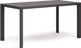 Kave Home - Culip buitentafel in aluminium met grijze afwerking 150 x 77 cm