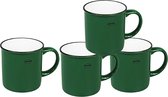 CABANAZ - mug, céramique, TASSE À THÉ/CAFÉ, 250 ml, vert, set/4