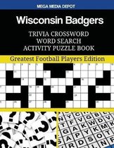 Wisconsin Badgers Trivia Crossword Word Search Activity Puzzle Book