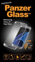 PanzerGlass Zilveren Tempered Glass Samsung Galaxy S7 Edge