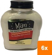 Man - The Perfect haarcreme in glazen pot - 6x 300ml