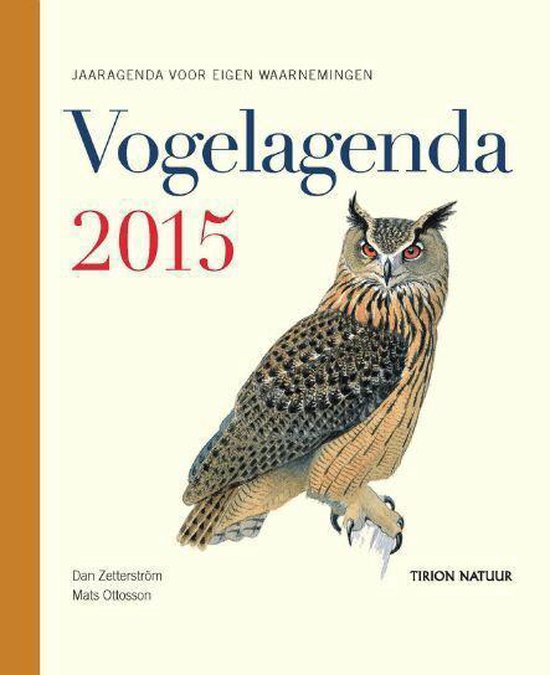 Cover van het boek 'Vogelagenda  / 2015'