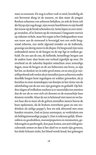 Tekstpagina met beschrijving van de zee, sneeuw, bergen, vogels, puppy's en bloed.