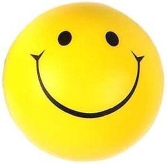 Smiley stressbal 6 cm | bol.com