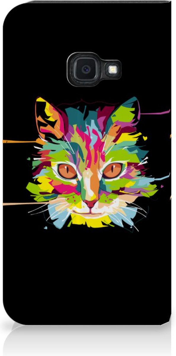 Samsung Galaxy Xcover 4s Magnet Case Cat Color