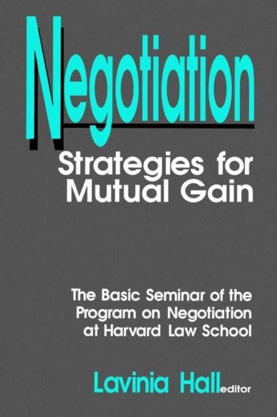 Negotiation - cover