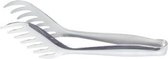 Piazza 010300 Spaghetti Tong, 23.5 cm Length, Stainless_Steel, Silver