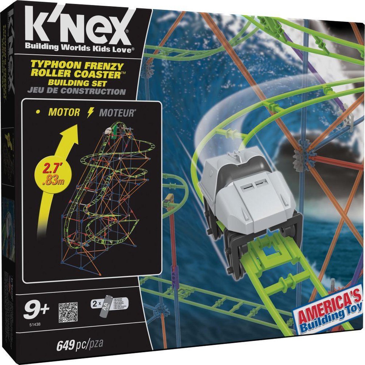 K'NEX Typhoon Frenzy - Achtbaan