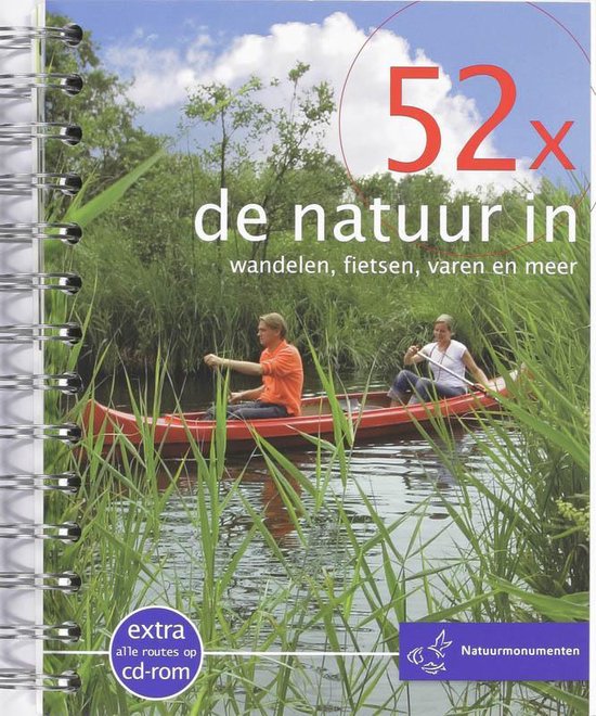 Cover van het boek '52x de natuur in + CD-ROM' van Tal Maes en Marjolein den Hartog