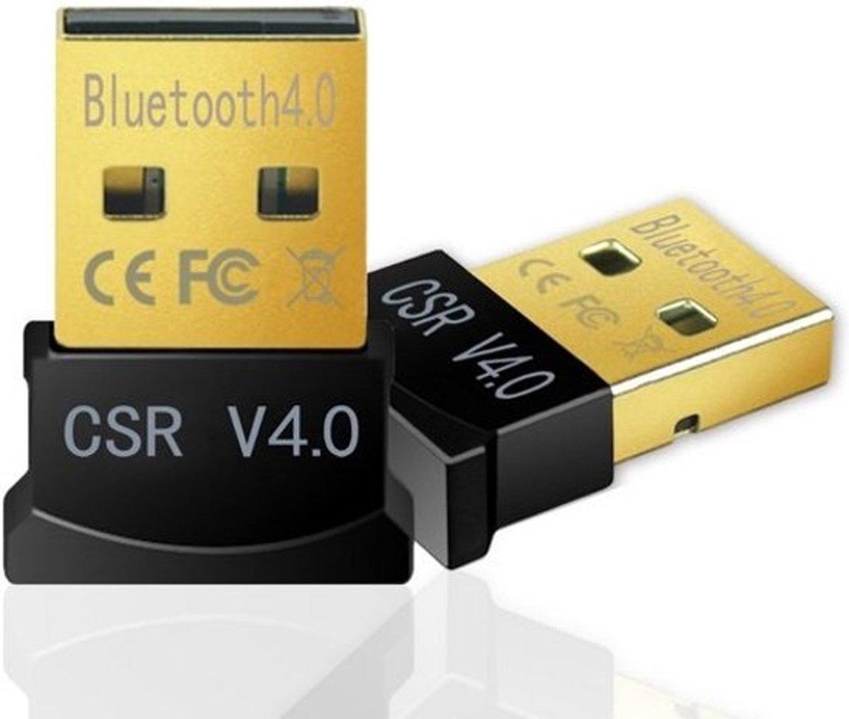 Mini Bluetooth V 4.0 USB Micro Adapter Dongle - Merkloos