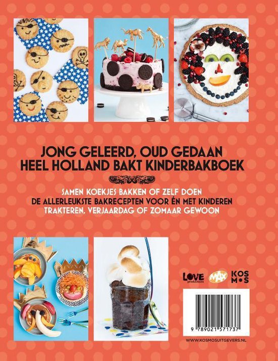 Heel Holland Bakt Kinderbakboek - Diverse