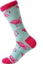 Flamingo sokken Roze