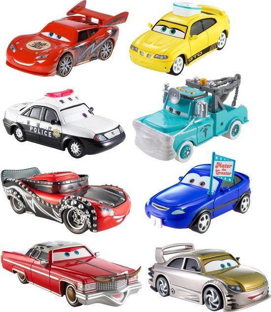 Waarneembaar lip Voor u Mattel Disney Cars Tokyo Mater Metalen Auto 1:64 Assorti | bol.com