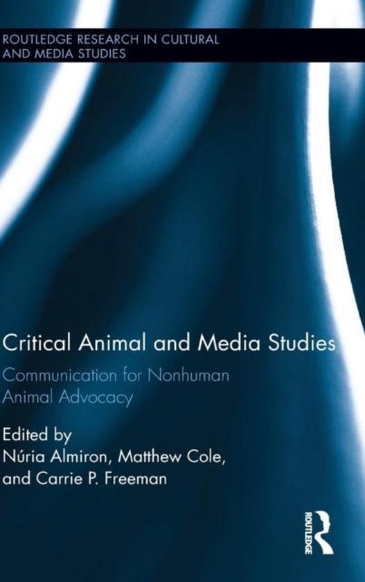 Critical Animal and Media Studies - cover