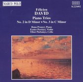 Félicien David: Piano Trios Nos. 2 & 3