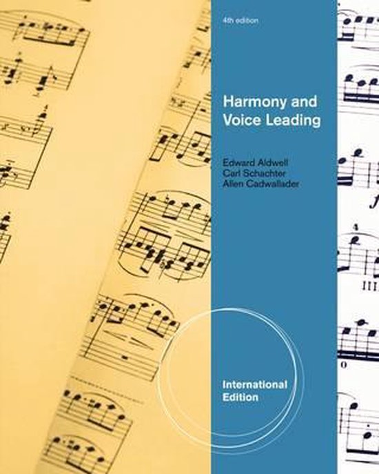 Harmony and Voice Leading, International Edition 9780495905424 Edward Aldwell Boeken