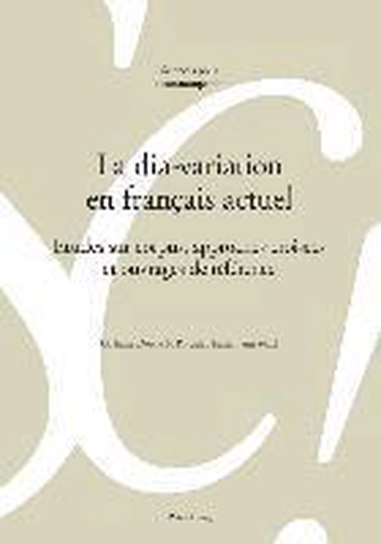 La dia-variation en français actuel - cover