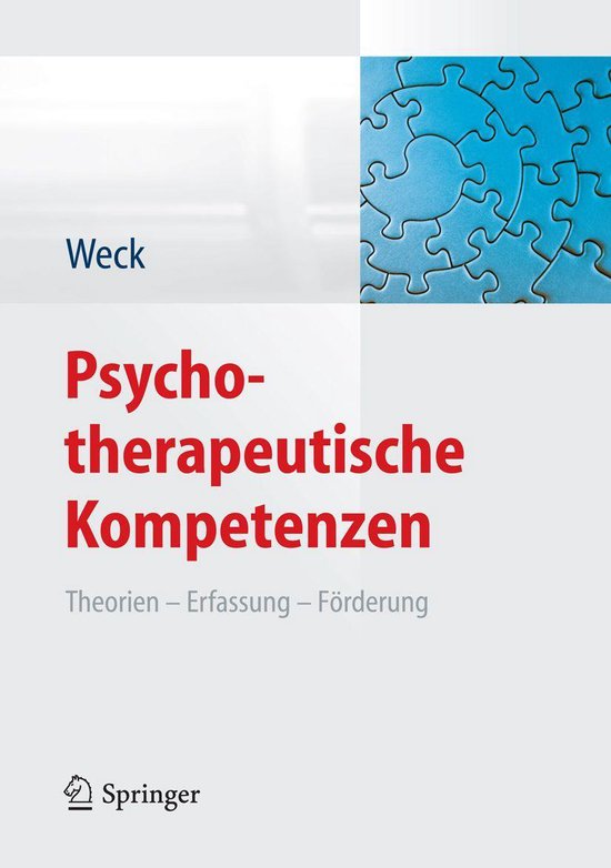 Medicine (German Language) - Psychotherapeutische Kompetenze ... - cover