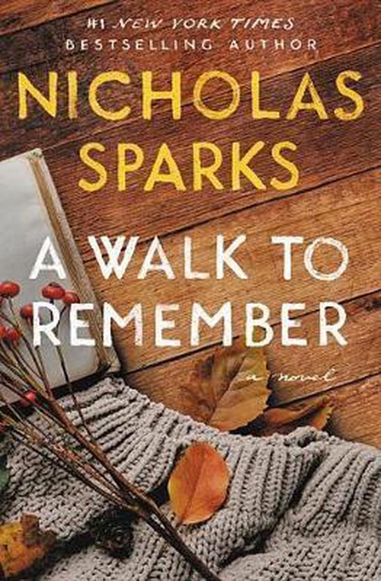 Boek cover A Walk to Remember van Nicholas Sparks (Paperback)