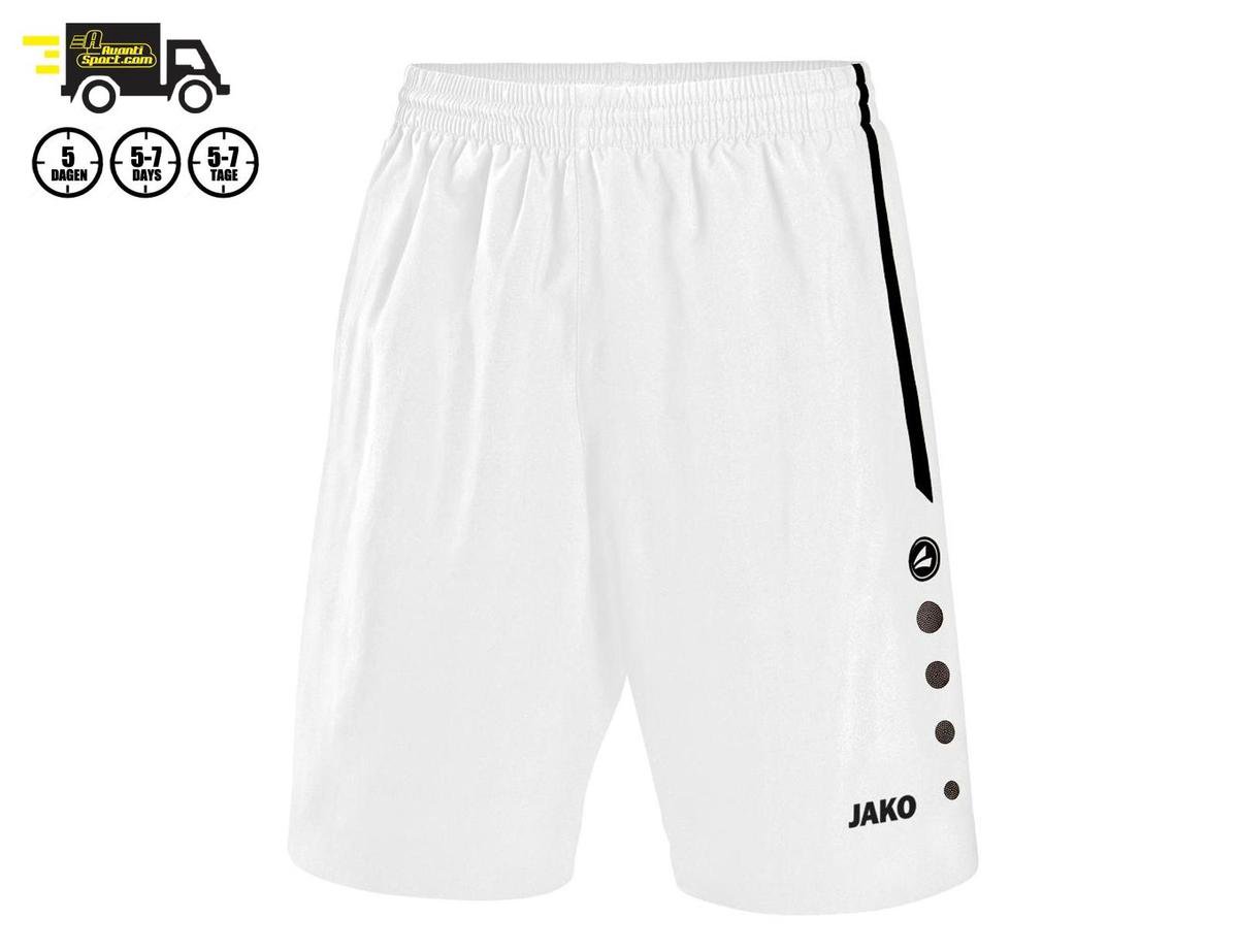 JAKO Short Performance - Voetbalbroek - Heren - Maat L - Wit