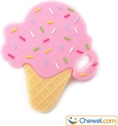 Bijtketting  | Lekker ijsje kauwketting | Roze (aardbei) | Chewel ®