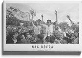 Walljar - NAC Breda supporters '66 - Muurdecoratie - Canvas schilderij