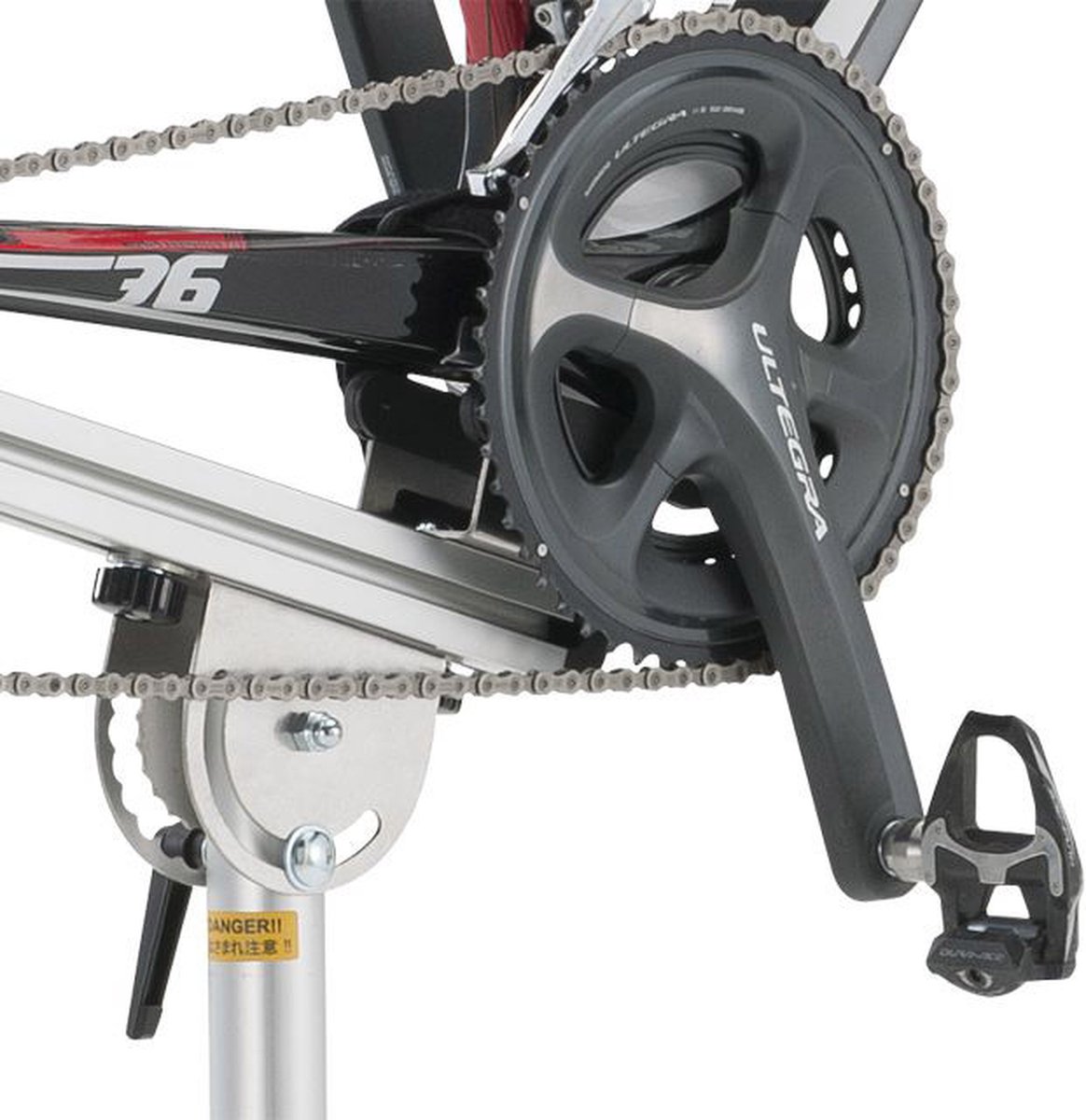 Support Atelier Vélo Minoura RS-2000 Whisper-Grip, Portable Et Réglable