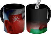 Magische Mok - Foto op Warmte Mokken - Koffiemok - Vlag van Oman - Magic Mok - Beker - 350 ML - Theemok