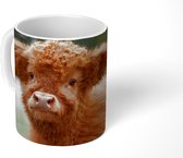 Mok - Schotse Hooglander - Kalf - Gras - 350 ML - Beker