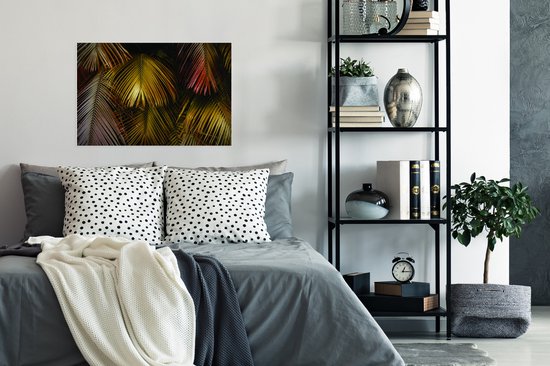 Affiche Jungle - Feuilles - Or - 90x60 cm