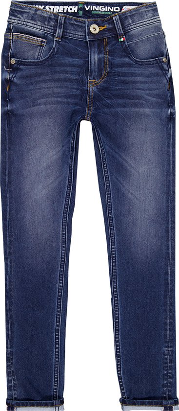 Vingino jongens 4-way stretch jeans Alfons Blue | bol.com