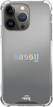 iPhone 13 Pro Case - Sassy Colors - Mirror Case
