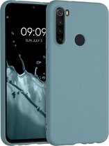 Étui pour téléphone kwmobile pour Xiaomi Redmi Note 8 (2019/2021) - Étui pour smartphone - Coque arrière en bleu arctique