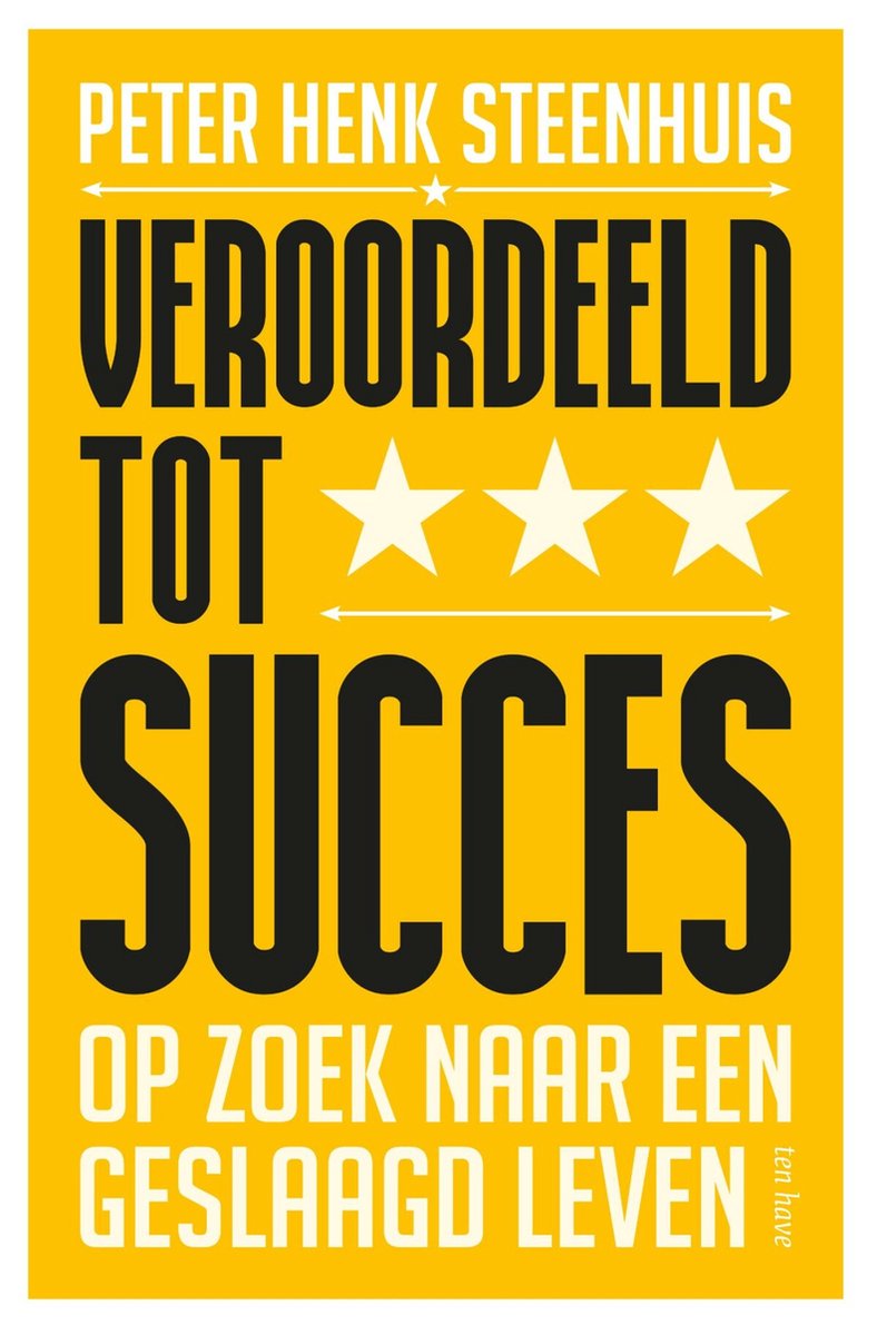 Omslag van Veroordeeld tot succes