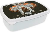 Corbeille à pain Wit - Lunch box - Boîte à pain - Vintage - Sport - Taekwondo - 18x12x6 cm - Adultes