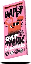 Happi Oat milk chocoladereep - Cacao crunch nibs - 40g