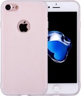 Apple iPhone 8 Hoesje - Mobigear - Color Serie - TPU Backcover - Wit - Hoesje Geschikt Voor Apple iPhone 8