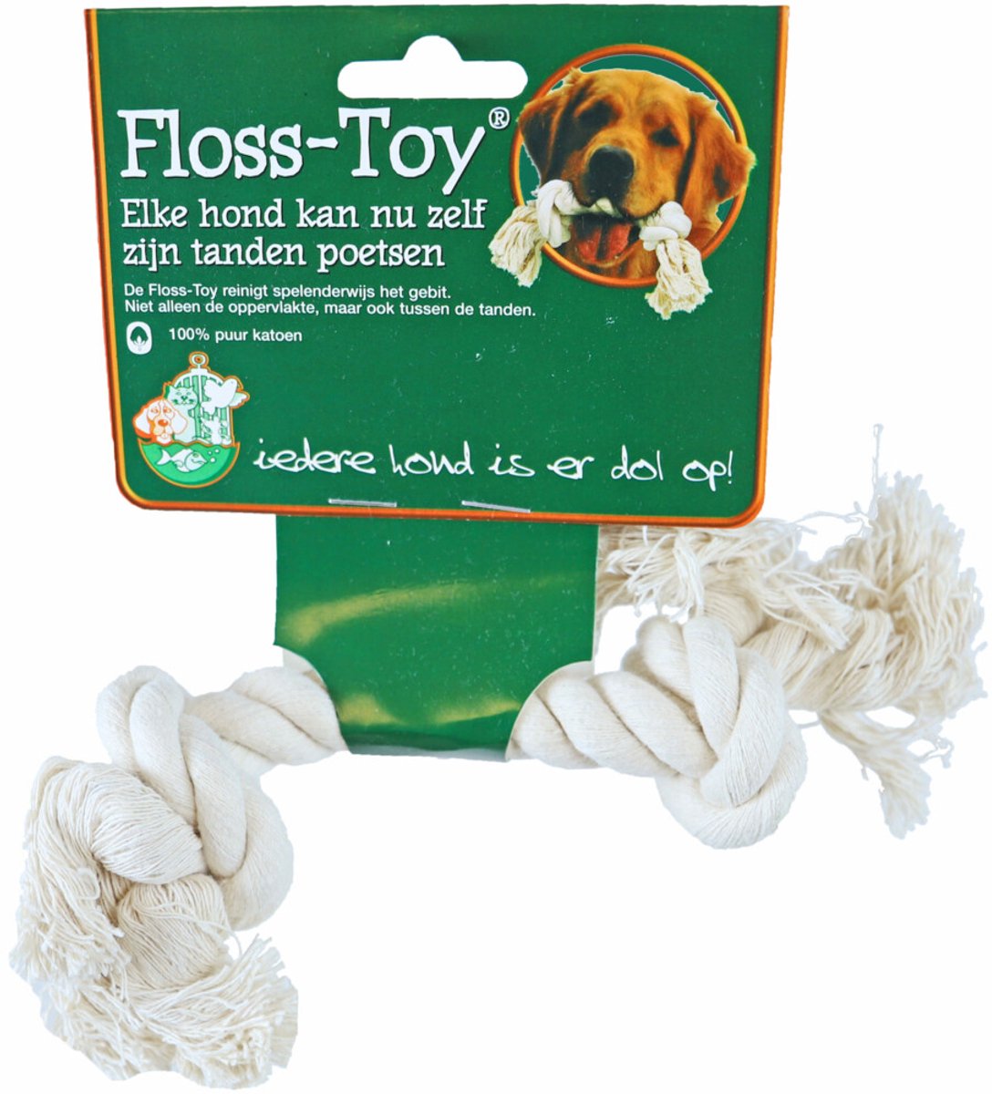 Flosstouw Wit Mini 10 cm