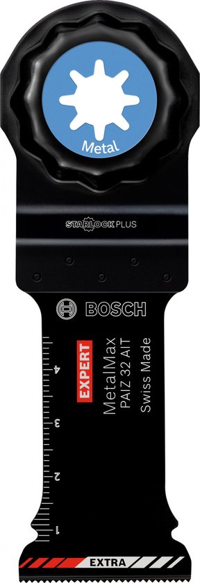 Foto: Bosch 2608900020 expert starlockplus coatedcarbide invalzaagblad paiz 32 ait carbide metal 32 x 50 mm 10