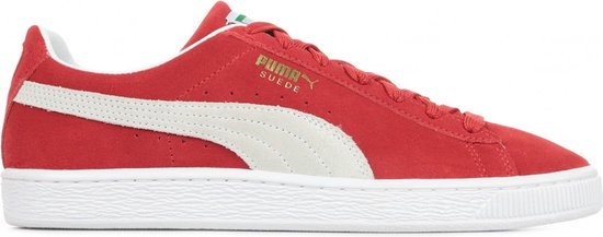 Puma Suede Classic XXI Rood / Wit- Sneaker - 374915 02