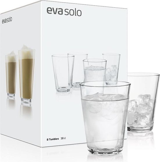 Drinkglazen, 8 stuks 0,38L - Eva Solo