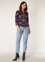 YEST Alaska Jersey Shirt - Dark Navy/Multi Colo - maat 36
