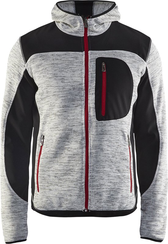 Blaklader Cardigan tricoté Softshell gris - taille XL