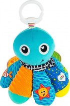 knuffel Octopus Zoute Sam junior 19 cm pluche blauw