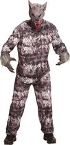 Widmann - Weerwolf Kostuum - Weerwolf Willem - Man - bruin - Small - Carnavalskleding - Verkleedkleding