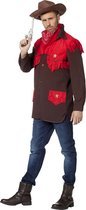 Cowboy & Cowgirl Kostuum | Cowboyhemd Red Devil Man | Maat 56 | Carnaval kostuum | Verkleedkleding