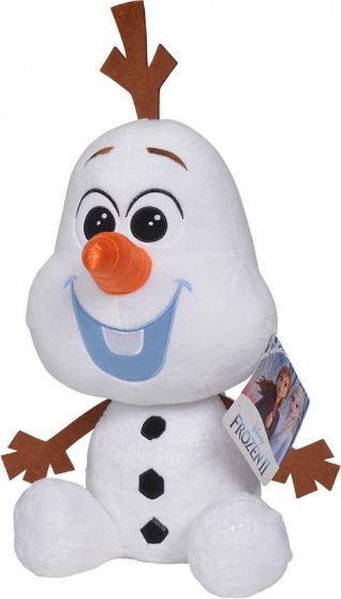 Knuffel Frozen Olaf Junior Cm Pluche Wit Bol Com
