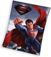 fleece-deken Superman donkerblauw 110 x 140 cm