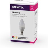 Marmitek Wifi Lamp E14 - Glow SO - Werkt met Google Home - LED lamp E27 - 16 miljoen kleuren + warm tot koud wit instelbaar - LED lamp - Gloeilamp